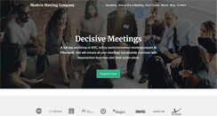 Desktop Screenshot of modernmeetingstandard.com